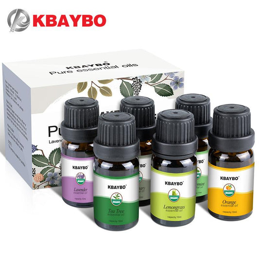 Essential Oils Aromatherapy Oil for aroma Diffuser Humidifier 6 Kinds